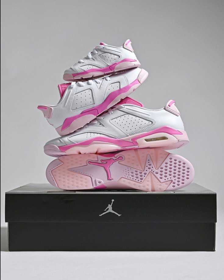 Air Jordan 6  Playful Pink