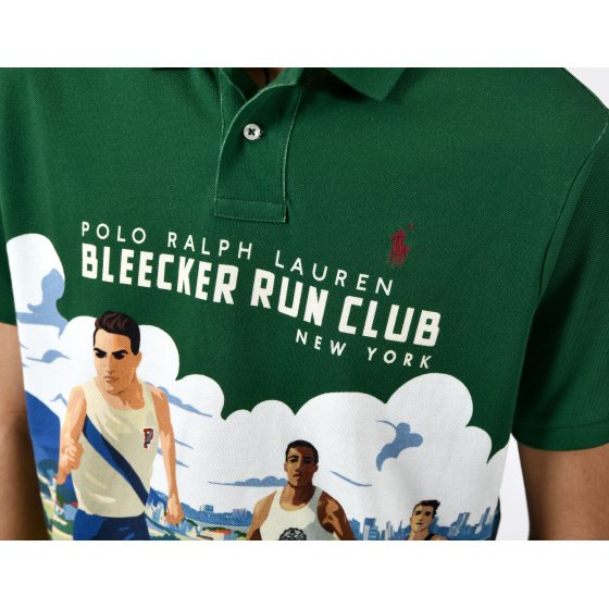 Polo Ralph Lauren Custom Slim Polo Shirt Run Club