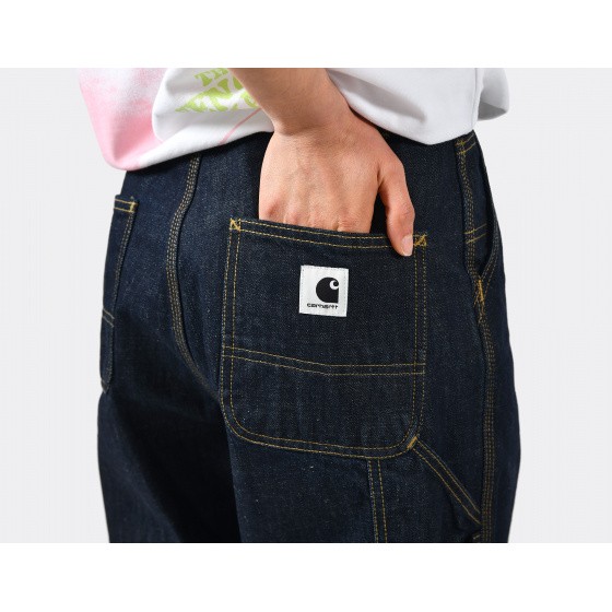 Carhartt WIP W Brandon Single Knee Pant Blue Rinsed