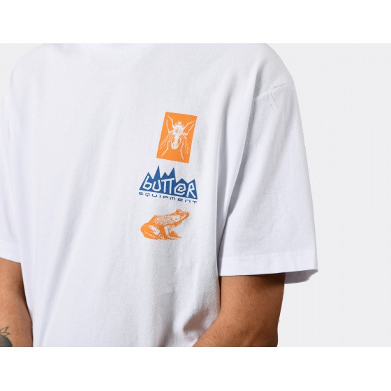 Butter Nature Study T-Shirt White