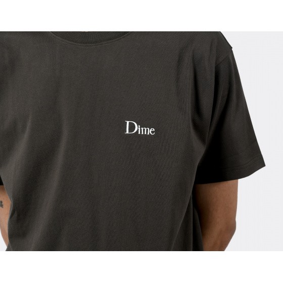 Dime Classic Small Logo T-Shirt Black
