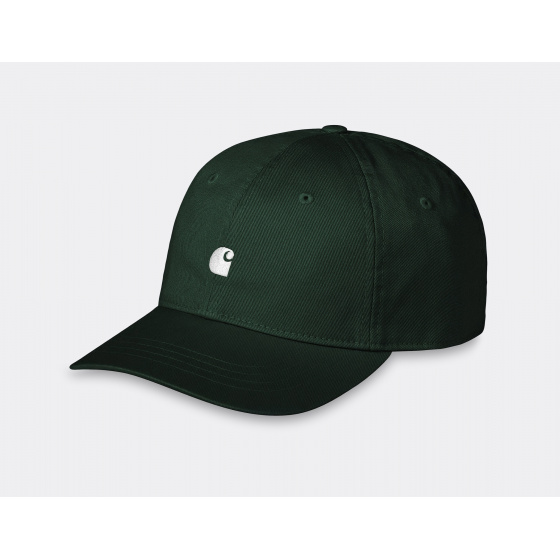 Carhartt WIP Madison Logo Cap Conifer White