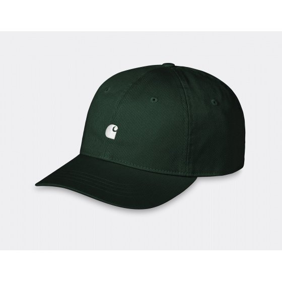 Carhartt WIP Madison Logo Cap Conifer White