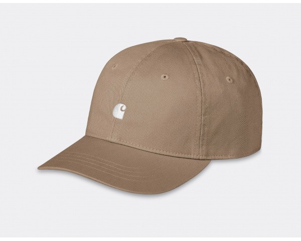 Carhartt WIP Madison Logo Cap Leather White