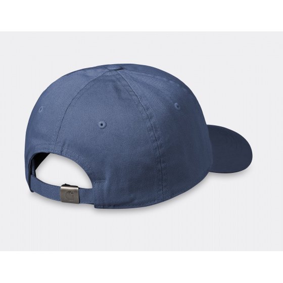 Carhartt WIP Madison Logo Cap Blue Iris White