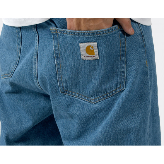 Carhartt WIP Landon Short Blue Heavy Stone Wash