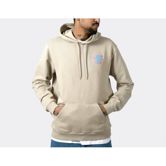 Fenom Flowers Hoodie Beige