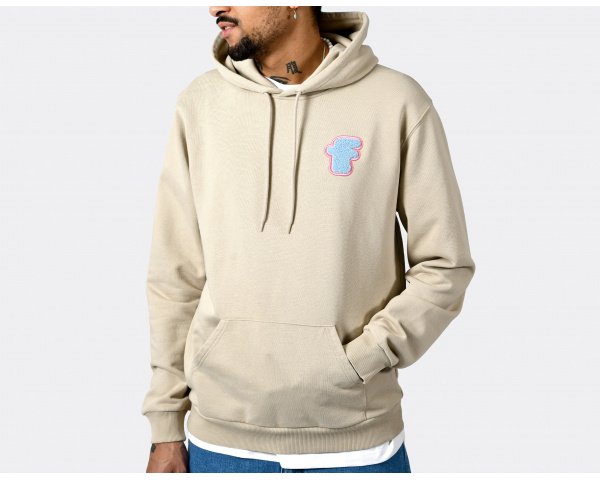 Fenom Flowers Hoodie Beige