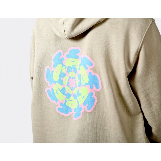 Fenom Flowers Hoodie Beige