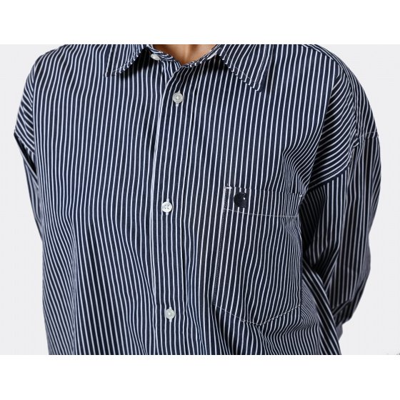 Carhartt WIP W Arvin Shirt Stripe Space