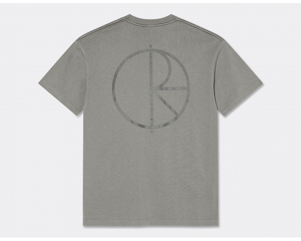 Polar Contrast Stroke Logo T-Shirt Grey