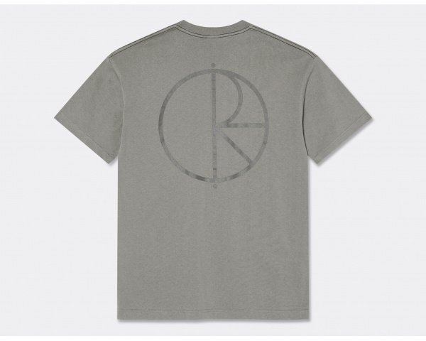 Polar Contrast Stroke Logo T-Shirt Grey