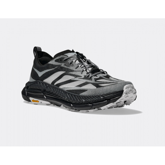 Hoka Mafate Speed 4 Lite Stealth Tech Black White