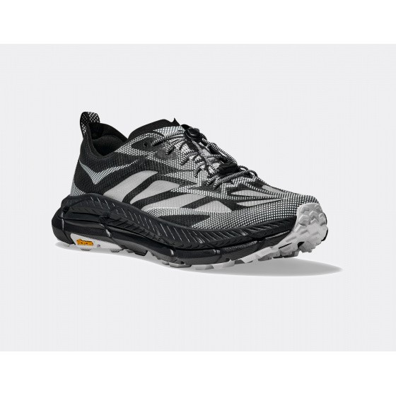 Hoka Mafate Speed 4 Lite Stealth Tech Black White