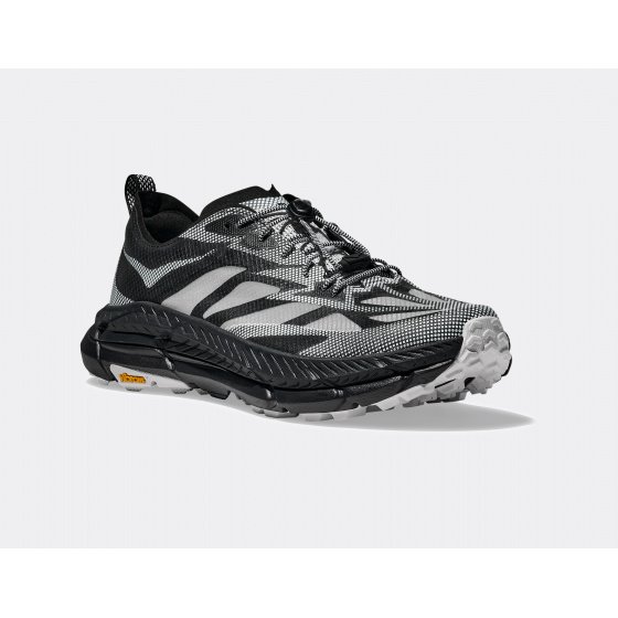 Hoka Mafate Speed 4 Lite Stealth Tech Black White