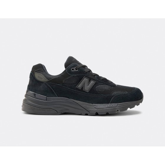 New Balance 992 Triple Black Made in USA