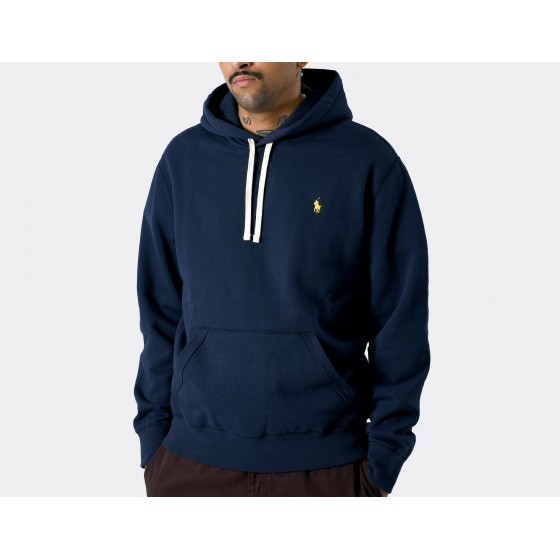 Polo Ralph Lauren Athletic Fleece Hoodie Cruise Navy