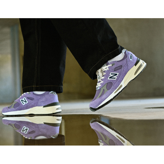 New Balance 991 V2 Dusk Purple Sage Made in UK