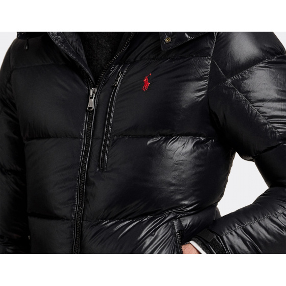 Polo Ralph Lauren Gorham Glossed Down Jacket Black