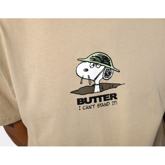 Butter Peanuts Can't Stand It Tee T-Shirt Washed Sandstone