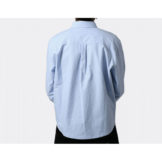 Butter Peanuts Spike Oxford Shirt Blue
