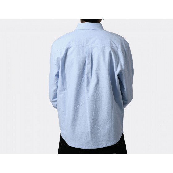 Butter Peanuts Spike Oxford Shirt Blue
