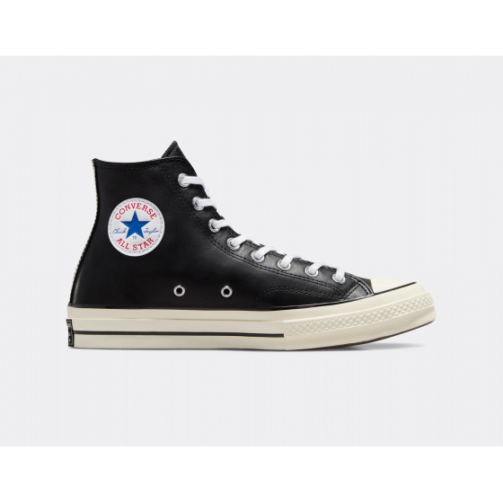 Converse Chuck 70 High Leather Black White