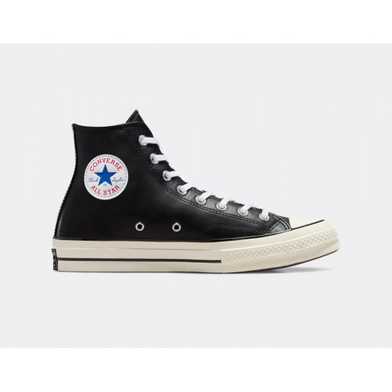 Converse Chuck 70 High Leather Black White