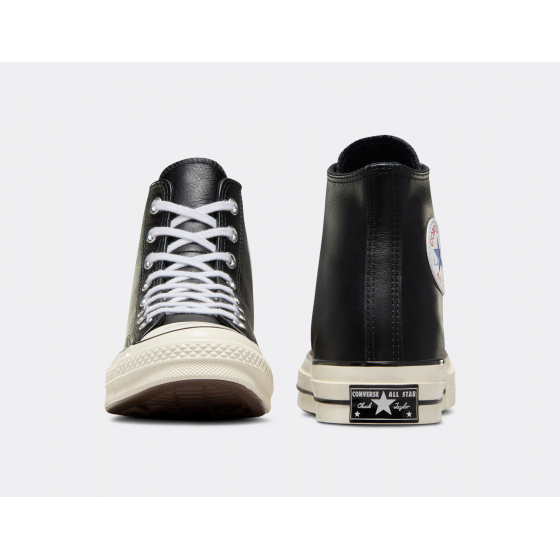Converse Chuck 70 High Leather Black White