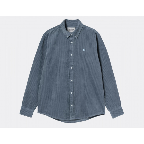 Carhartt WIP Madison Cord Shirt Angelite