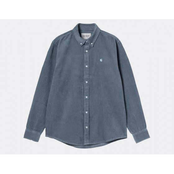 Carhartt WIP Madison Cord Shirt Angelite