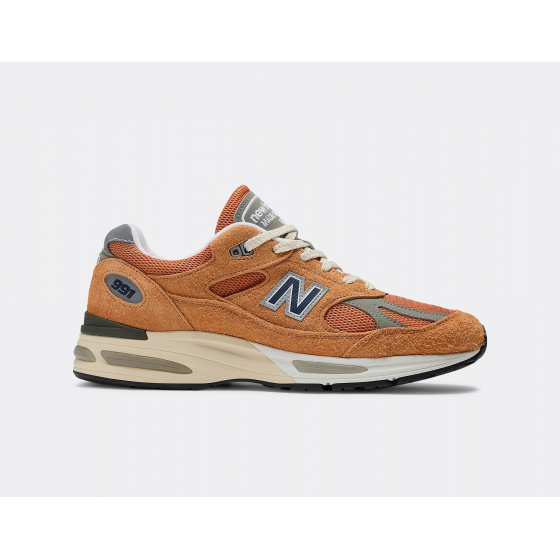 New Balance 991 V2 Grounded Pastels Gold Earth Made in UK