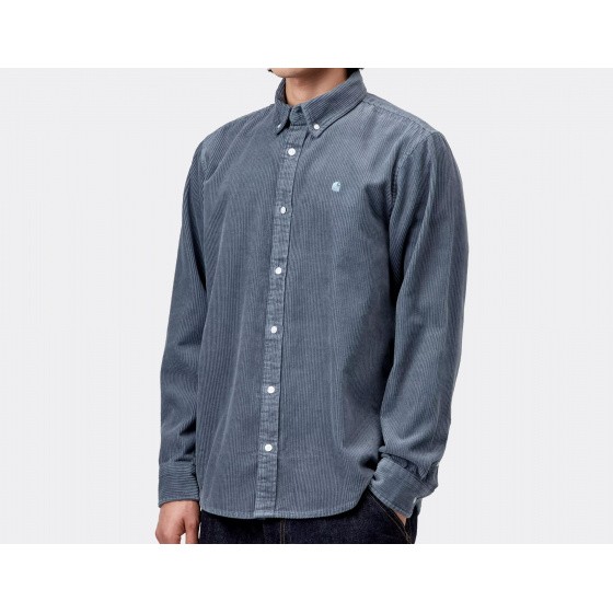Carhartt WIP Madison Cord Shirt Angelite