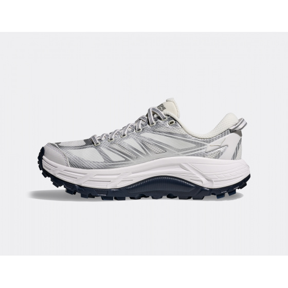 Hoka Mafate Speed 2 White Silver