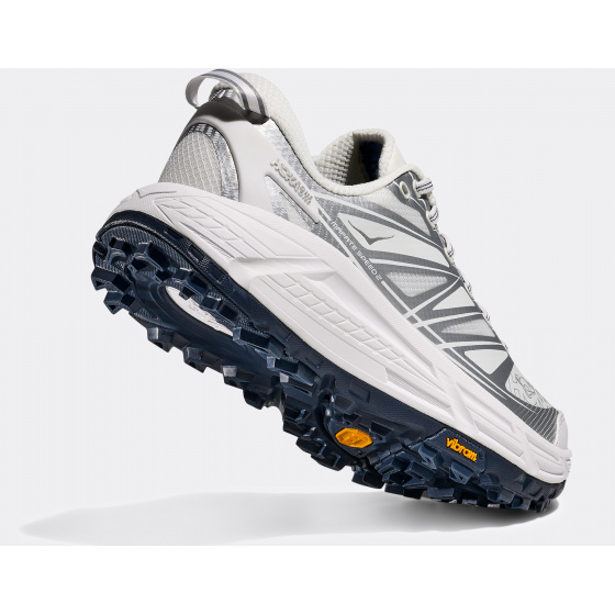 Hoka Mafate Speed 2 White Silver