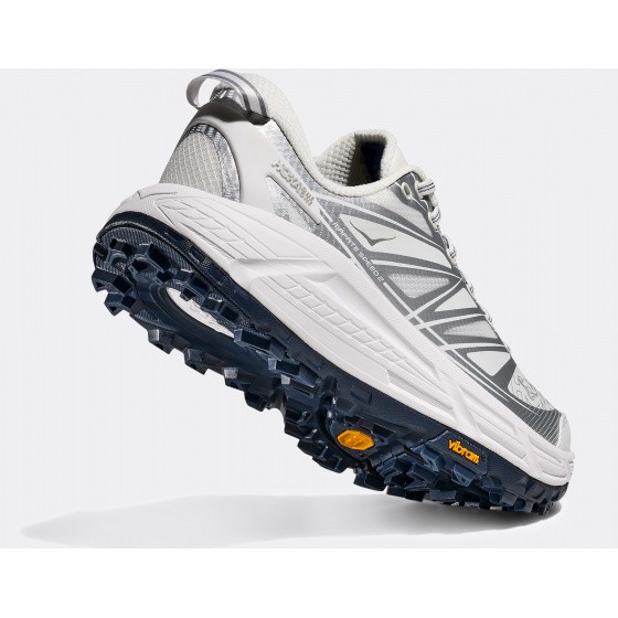 Hoka Mafate Speed 2 White Silver