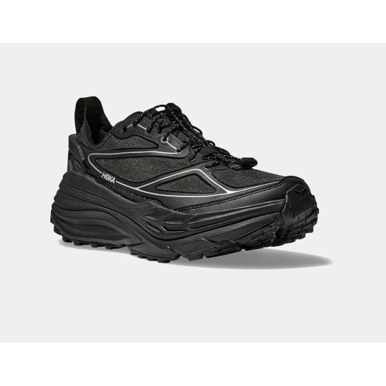 Hoka Stinson One7 Black Silver