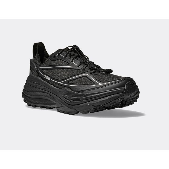 Hoka Stinson One7 Black Silver
