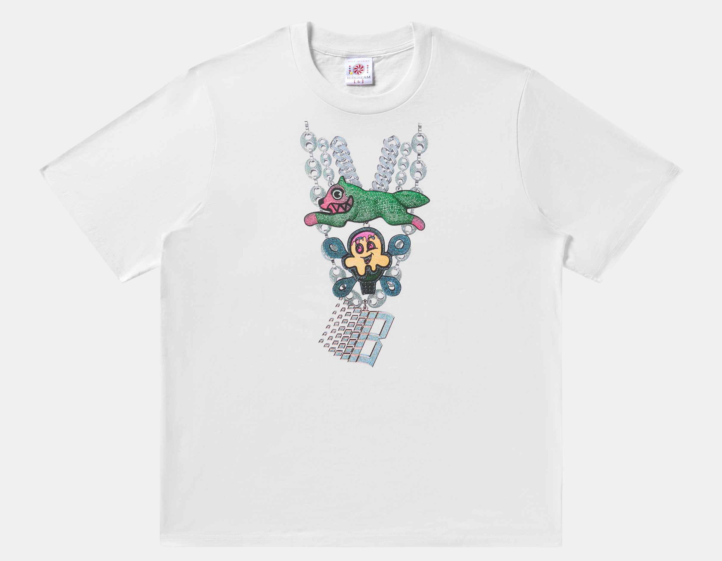 Bronze 56K BBC Icecream 56 Carats T-Shirt White