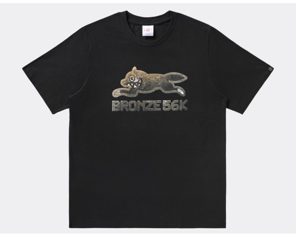 Bronze 56K BBC Icecream Wunning Dog T-Shirt Black