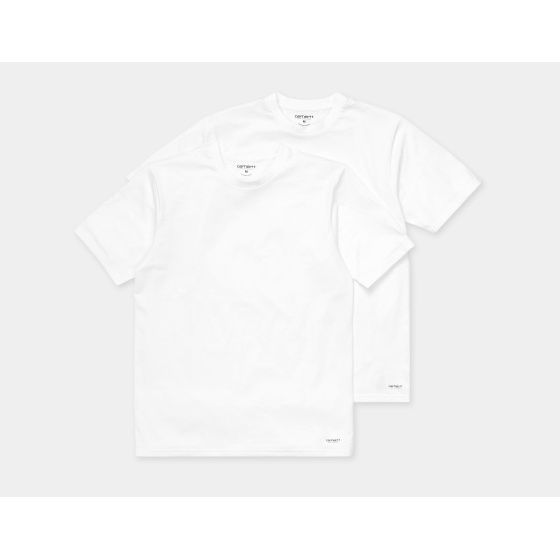Carhartt WIP Standard Crew Neck T-Shirt Pack White