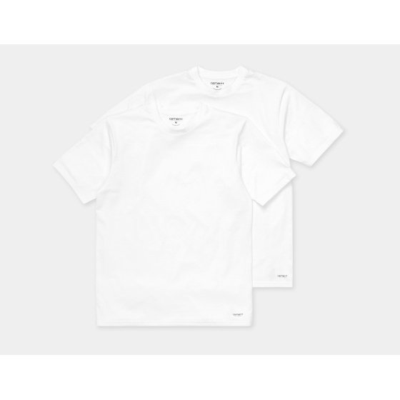 Carhartt WIP Standard Crew Neck T-Shirt Pack White