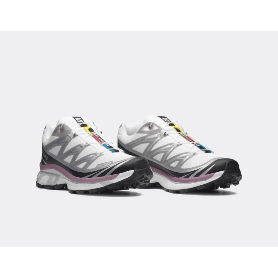 Salomon XT-6 White Dusky Orchid