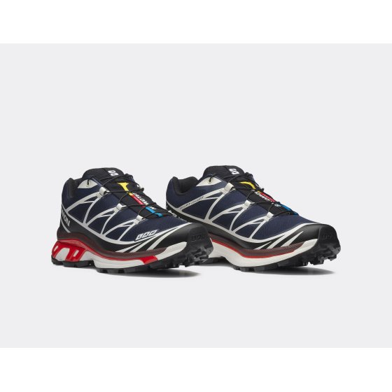 Salomon XT-6 Maritime Blue Fiery Red