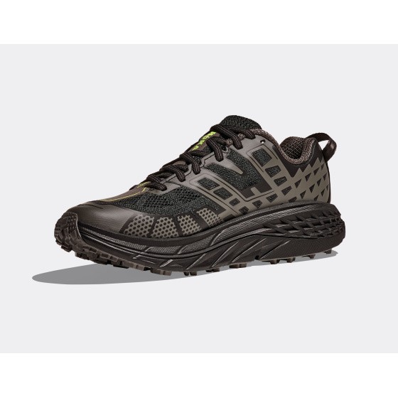 Hoka Speedgoat 2 Black Asphalt Grey