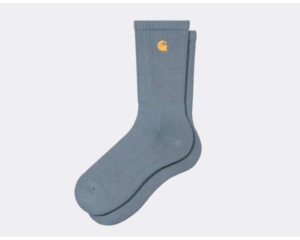 Carhartt WIP Chase Socks Cozy Blue Gold