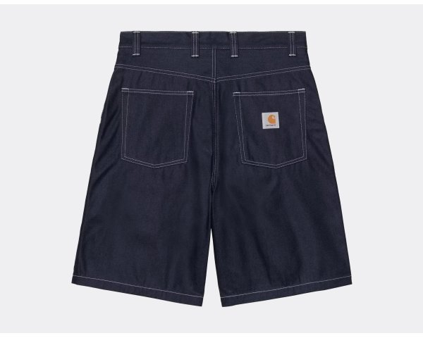Carhartt WIP Brandon Short Blue Rigid