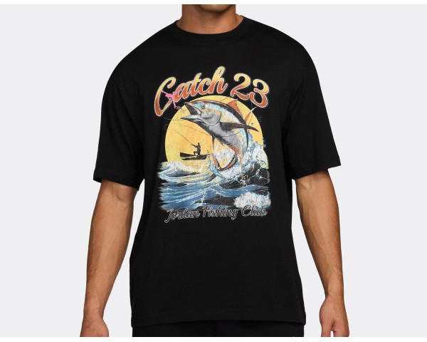 Jordan Fishing Club T-Shirt Black