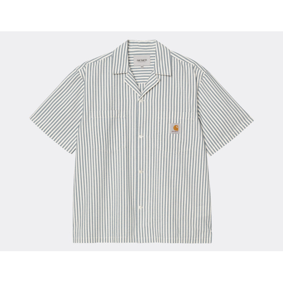 Carhartt WIP Leavel Shirt Blue River