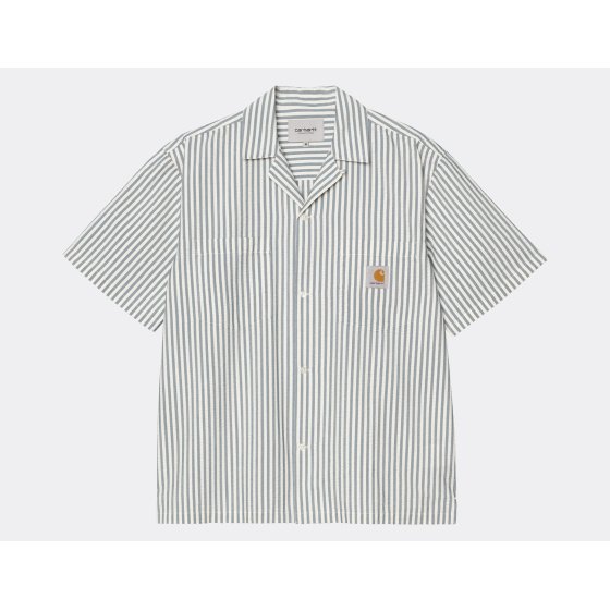 Carhartt WIP Leavel Shirt Blue River
